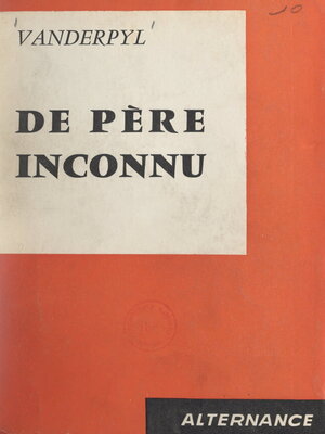 cover image of De père inconnu